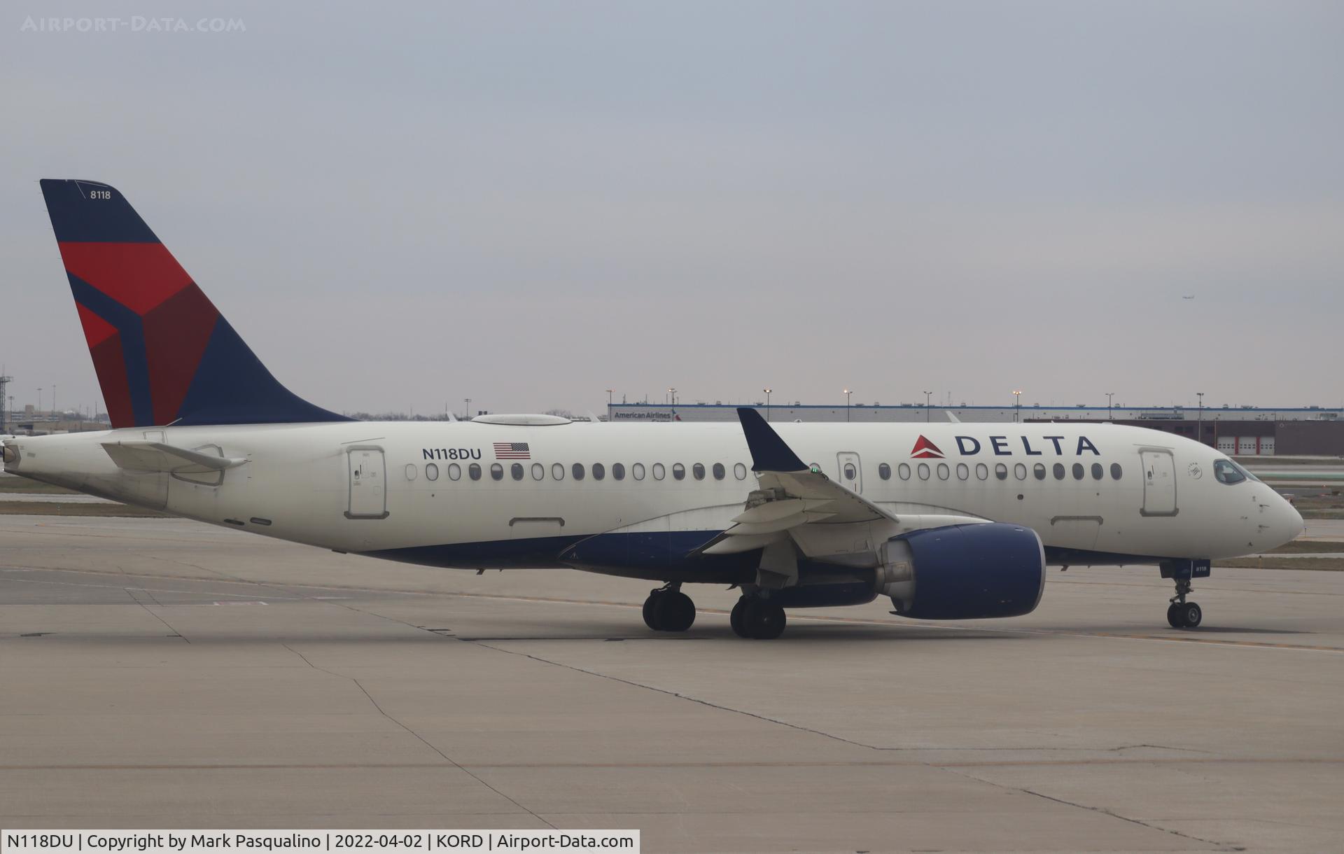 N118DU, 2019 Airbus A220-171 C/N 50037, Airbus A220-171