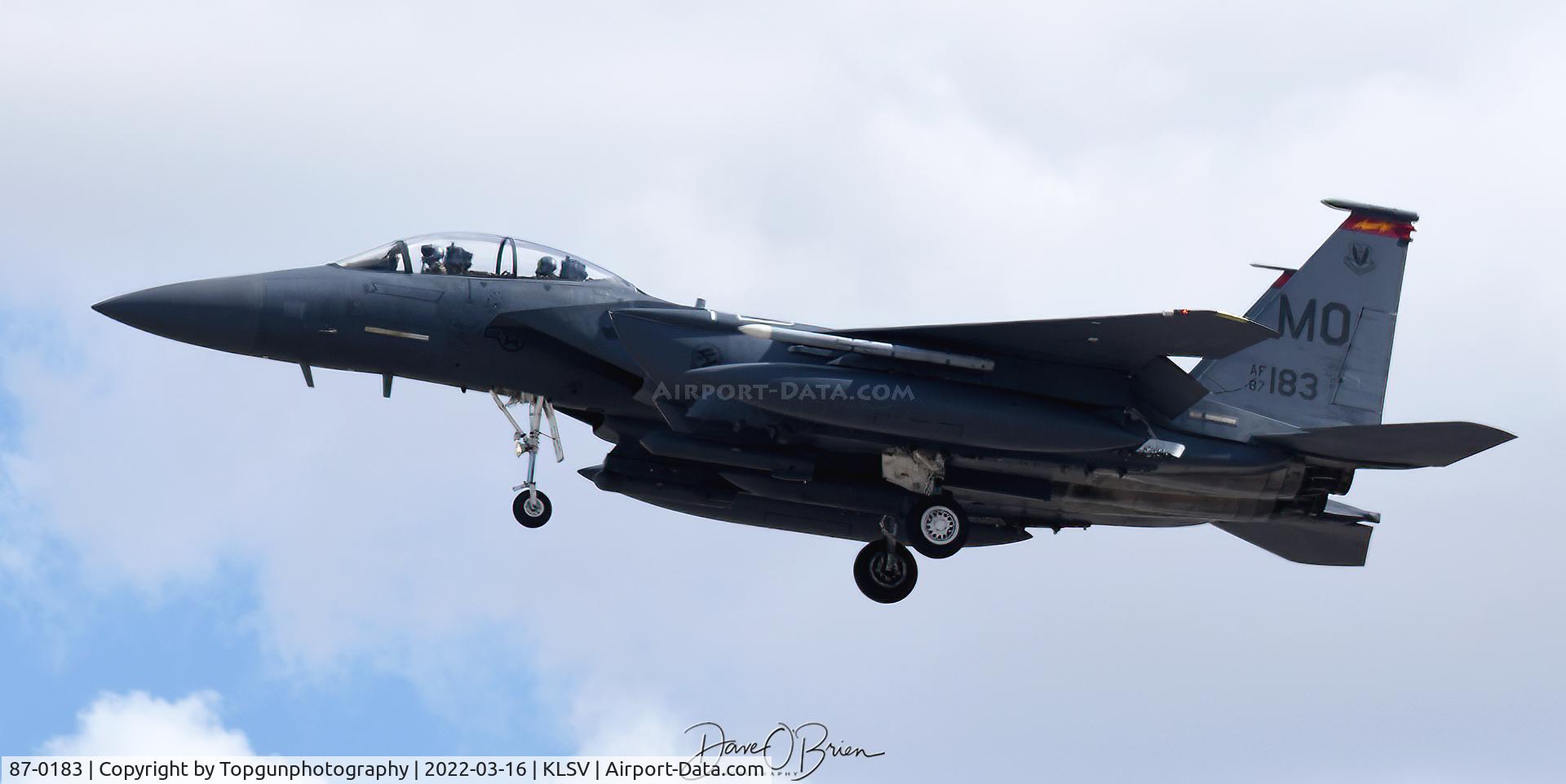 87-0183, 1987 McDonnell Douglas F-15E Strike Eagle C/N 1048/E023, FELIX13