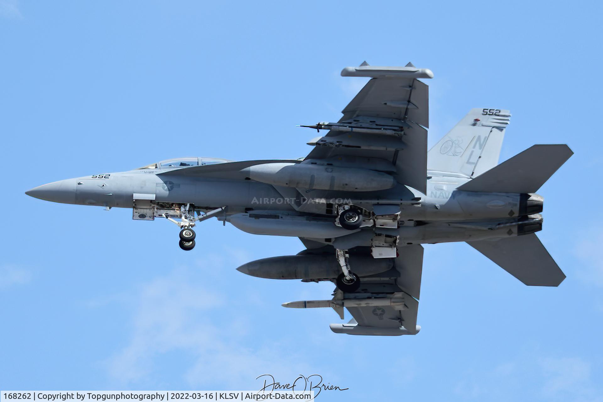 168262, Boeing EA-18G Growler C/N G44, NITRO43