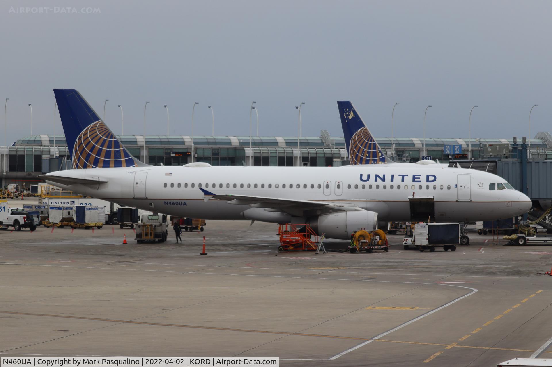 N460UA, 2000 Airbus A320-232 C/N 1248, Airbus A320-232