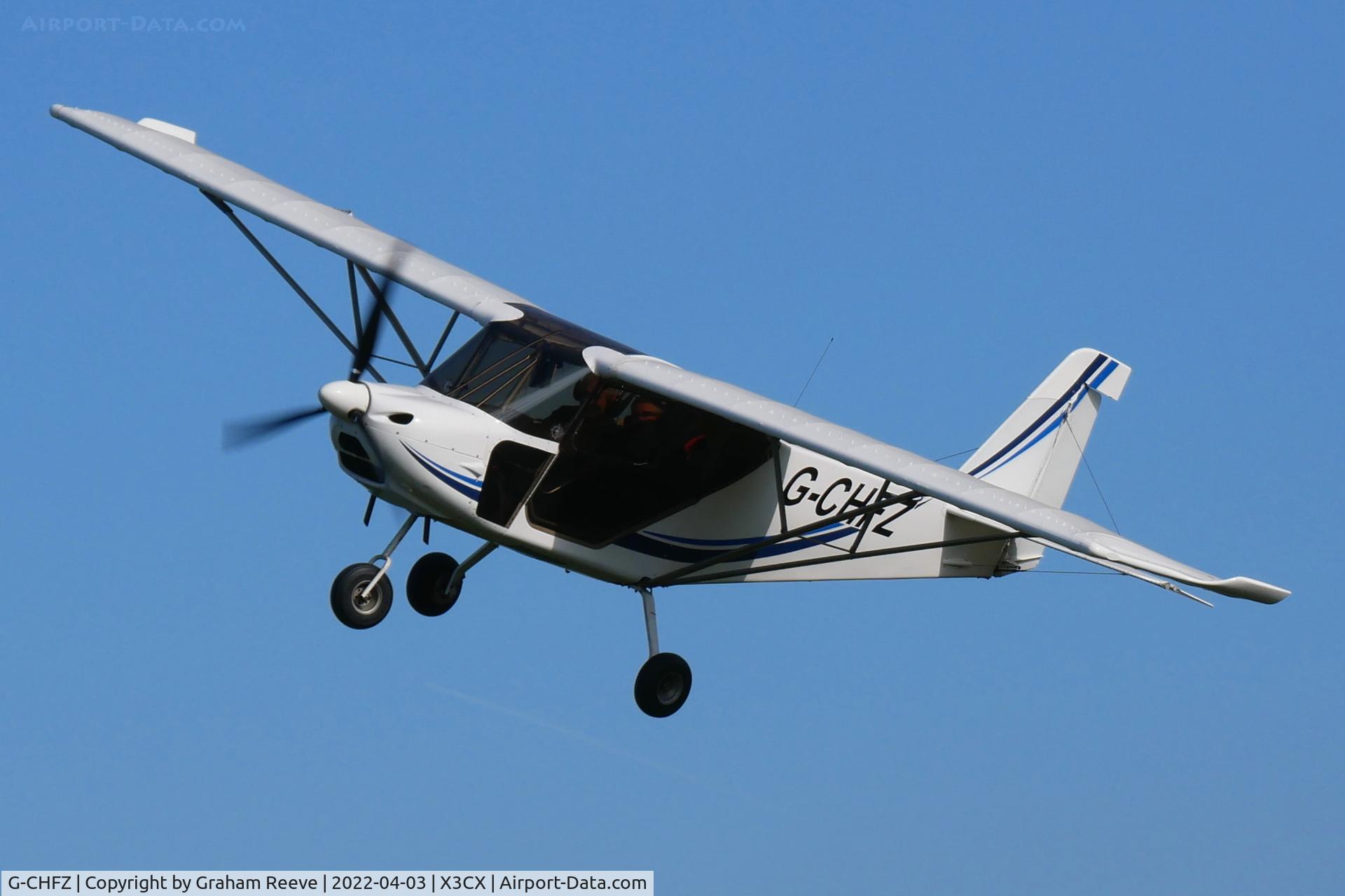 G-CHFZ, 2011 Best Off Skyranger Nynja 912S(1) C/N BMAA/HB/618, Overhead at Northrepps.