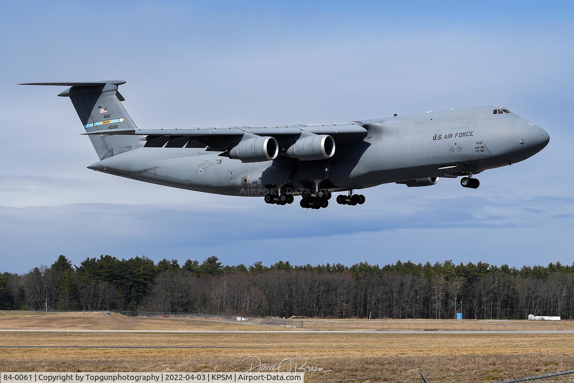 84-0061, 1984 Lockheed C-5B Galaxy C/N 500-0085, REACH134