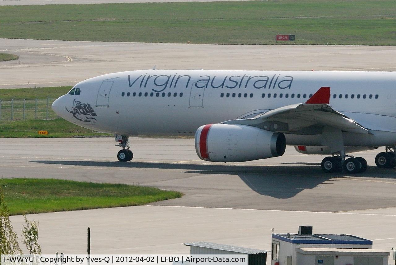 F-WWYU, 2012 Airbus A330-243 C/N 1293, Airbus A330-243 (cn 1293), Taxiing, Toulouse Blagnac Airport (LFBO-TLS)
