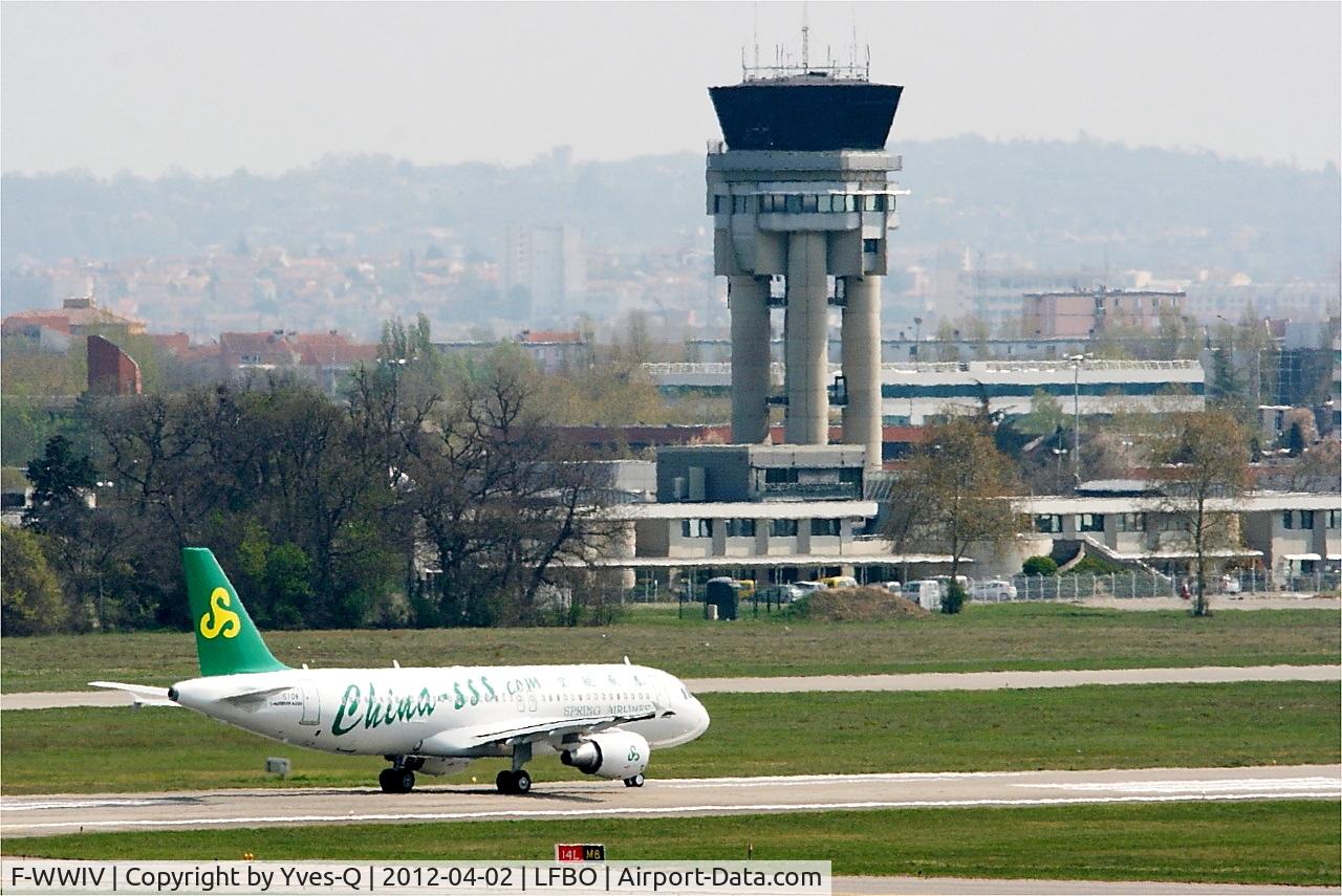 F-WWIV, 2012 Airbus A320-214 C/N 5108, Airbus A320-214, Take off run rwy 14L, Toulouse-Blagnac Airport (LFBO-TLS)