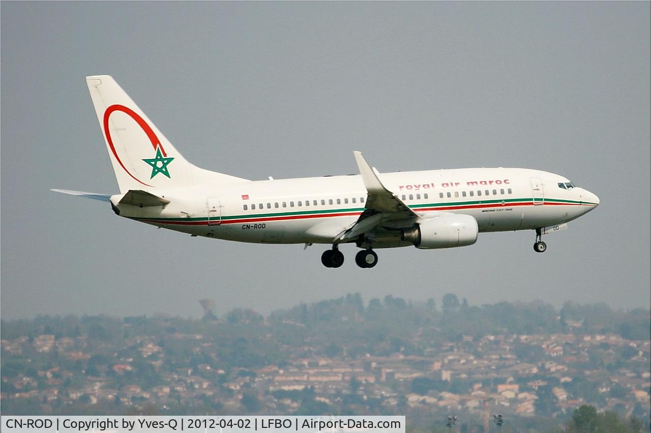 CN-ROD, 2006 Boeing 737-7B6 C/N 33062, Boeing 737-7B6, On final rwy 14L, Toulouse Blagnac Airport (LFBO-TLS)