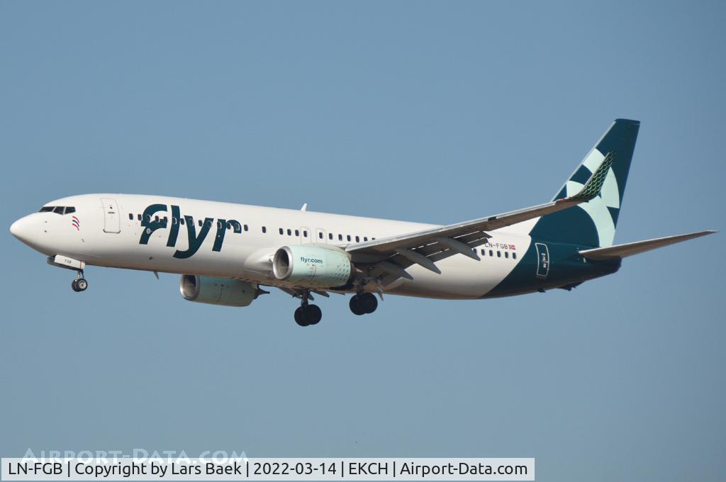LN-FGB, 2013 Boeing 737-82R C/N 40881, New operator to CPH, FLYR