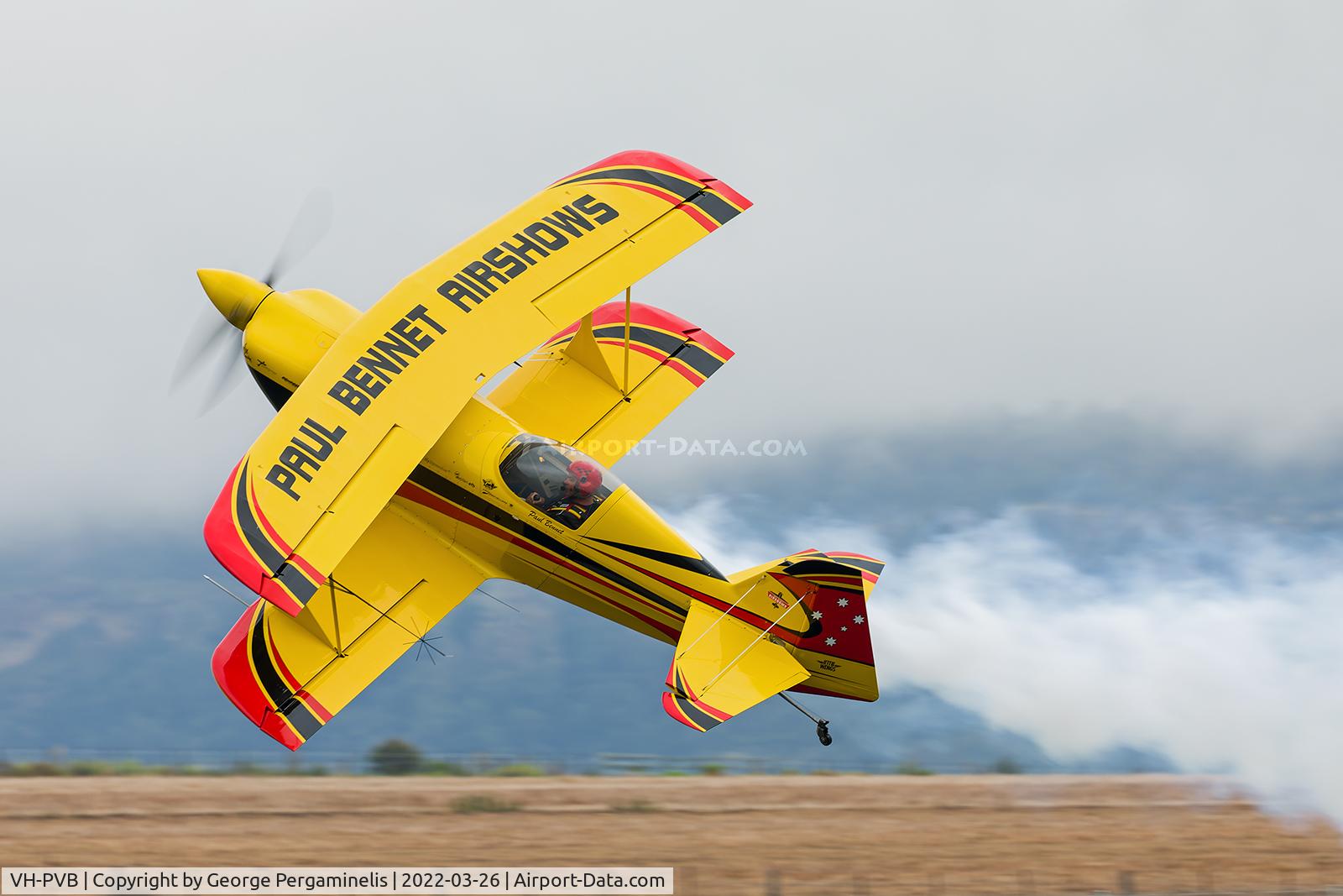 VH-PVB, 2008 Pitts S-1 Special C/N WPP-001, Warbirds Over Scone 2022