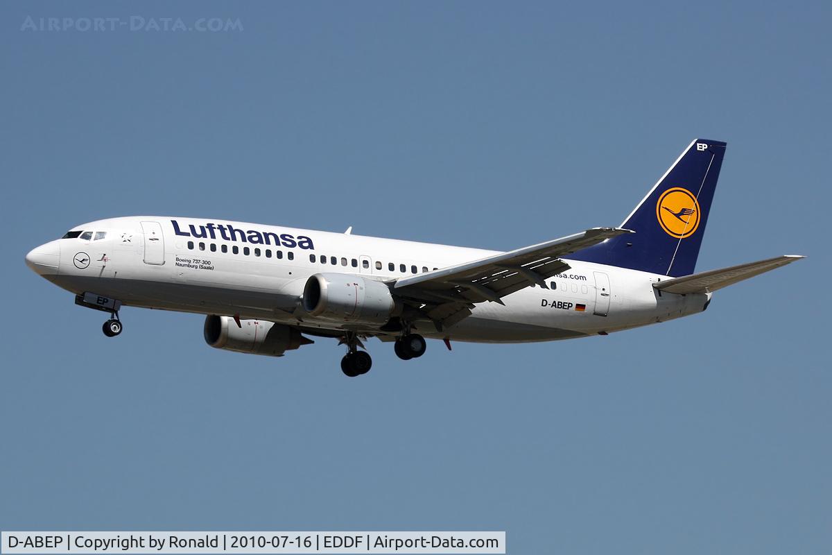 D-ABEP, 1992 Boeing 737-330 C/N 26430, at fra