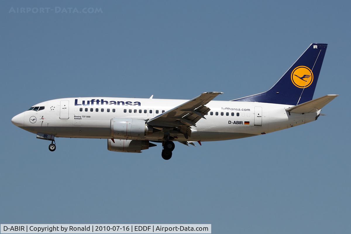 D-ABIR, 1991 Boeing 737-530 C/N 24941, at fra