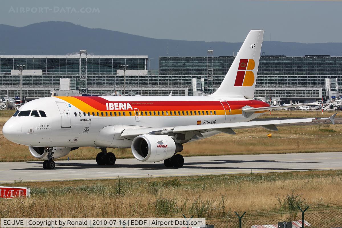 EC-JVE, 2006 Airbus A319-111 C/N 2843, at fra