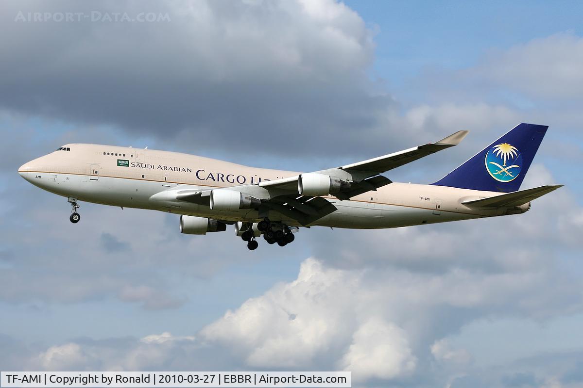 TF-AMI, 1992 Boeing 747-412 C/N 27066, at bru