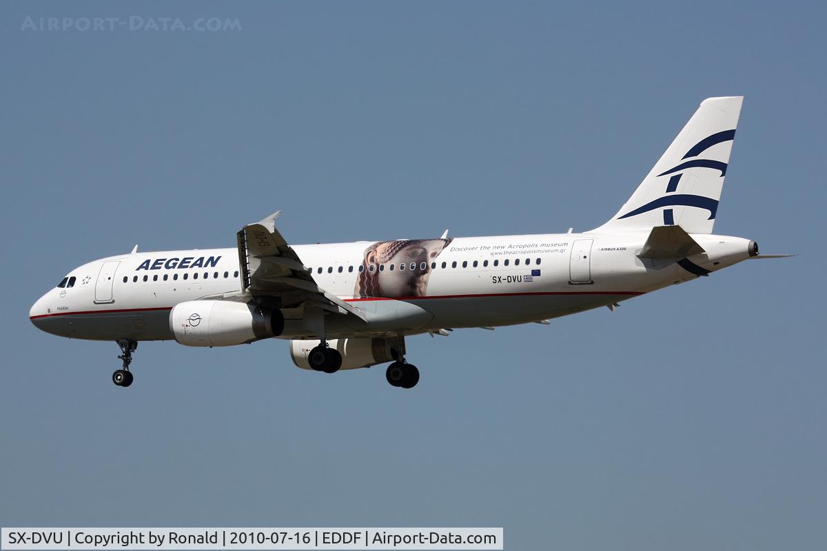 SX-DVU, 2009 Airbus A320-232 C/N 3753, at fra
