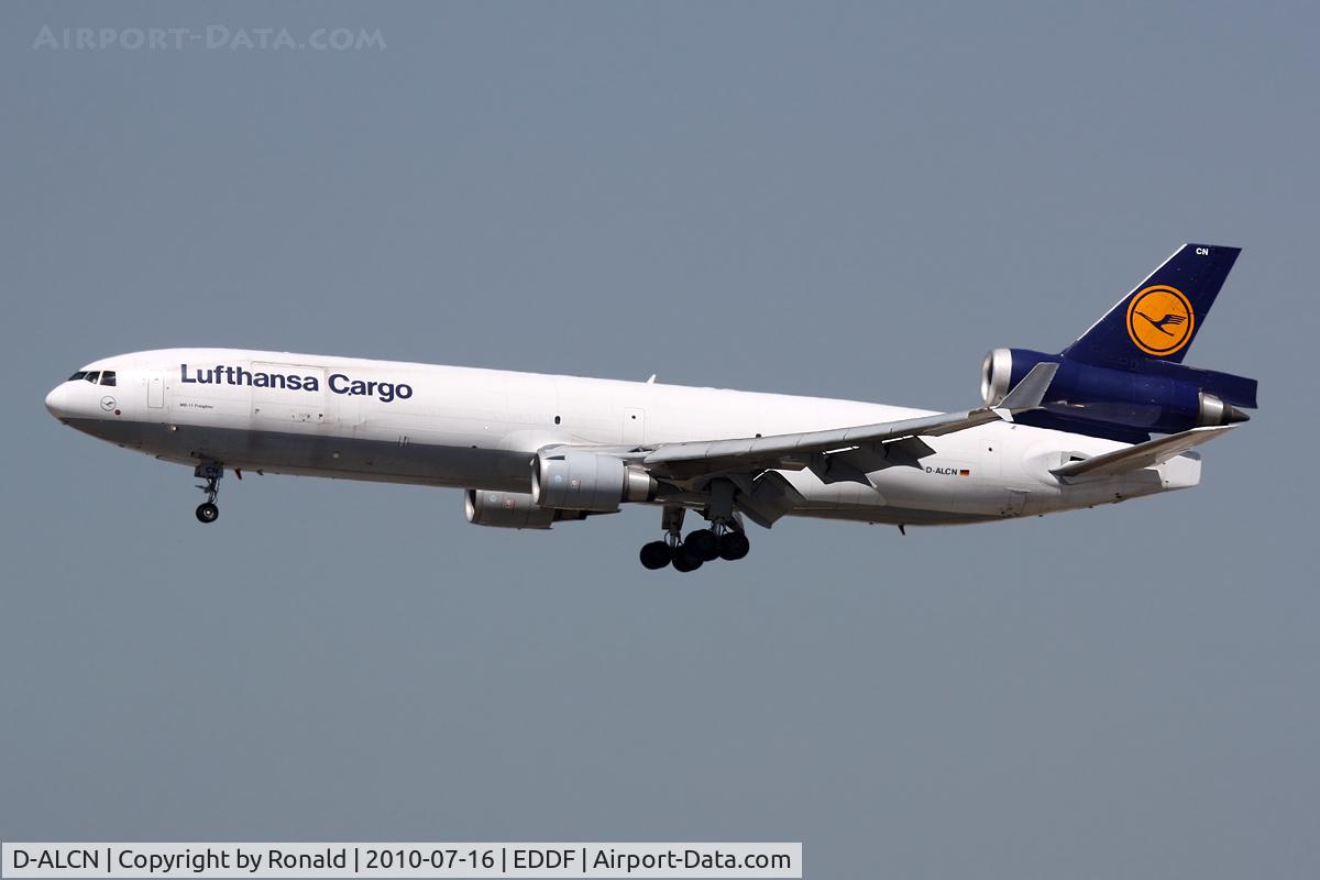 D-ALCN, 2001 McDonnell Douglas MD-11F C/N 48806, at fra