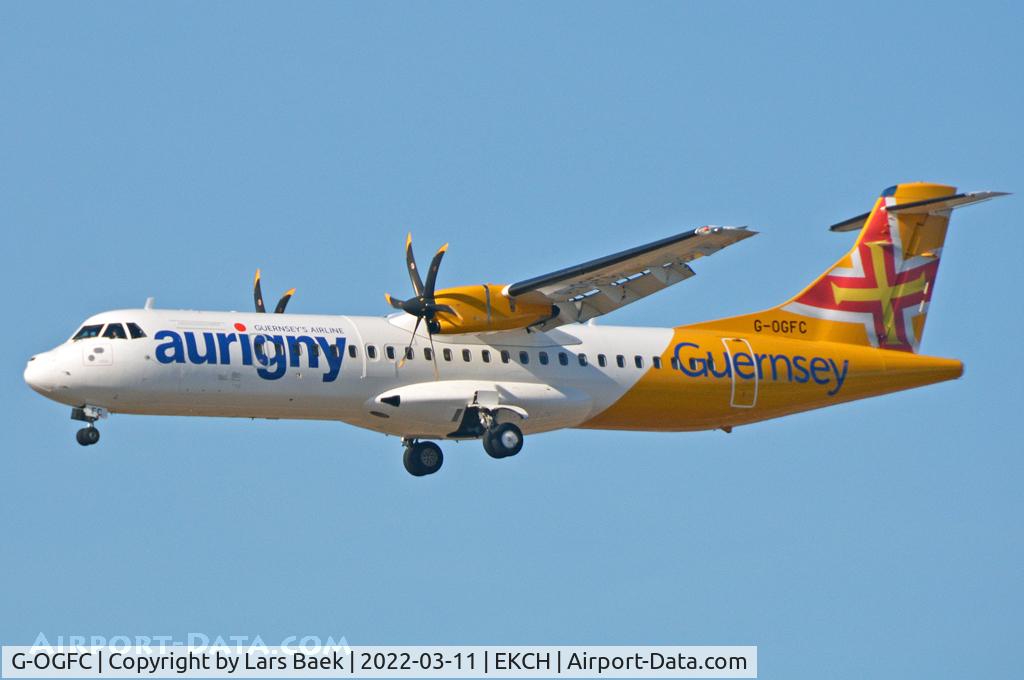 G-OGFC, 2019 ATR 72-212A C/N 1595, Nice to see a new visitor in CPH