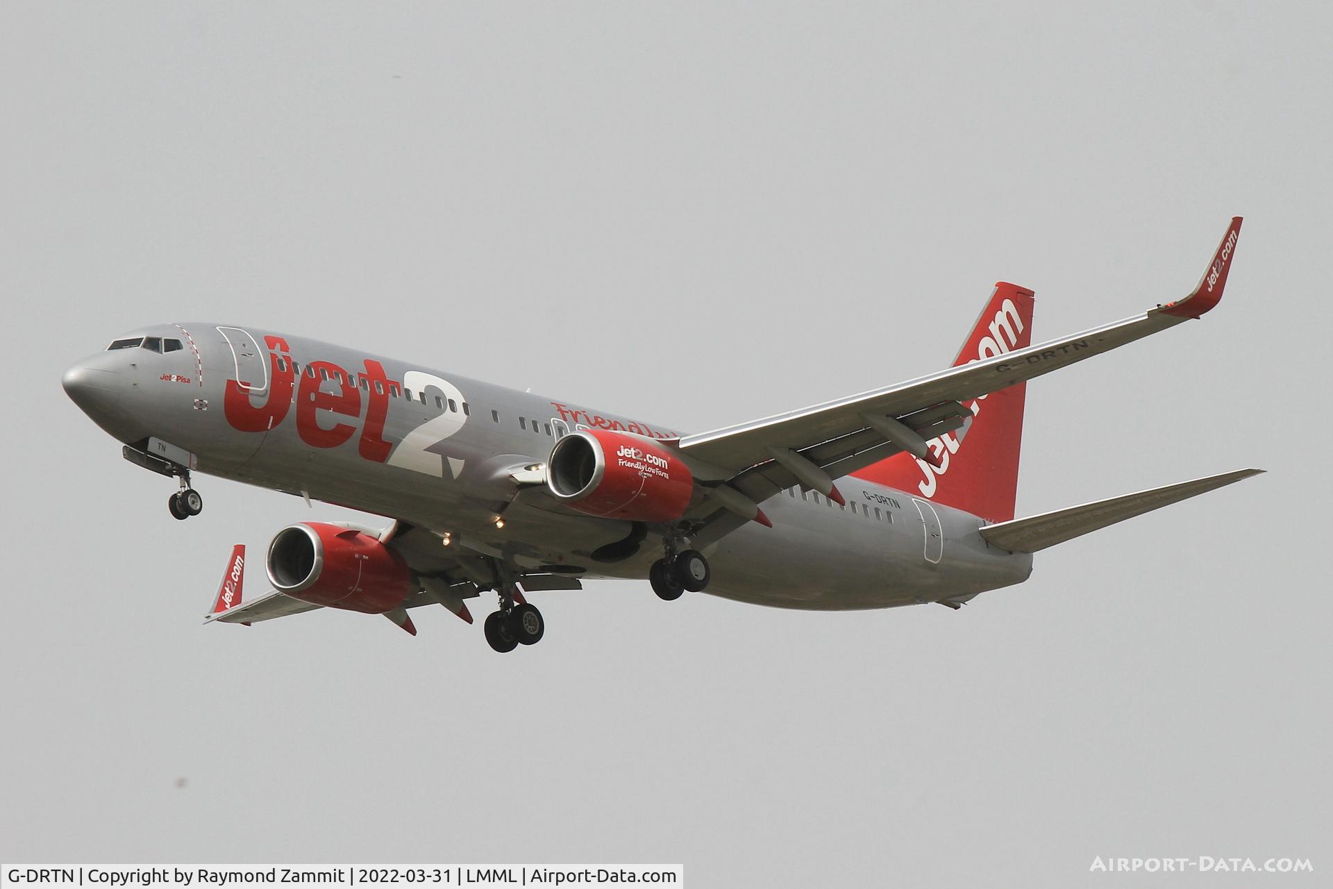 G-DRTN, 2002 Boeing 737-86N C/N 32735, B737-800 G-DRTN Jet2Com