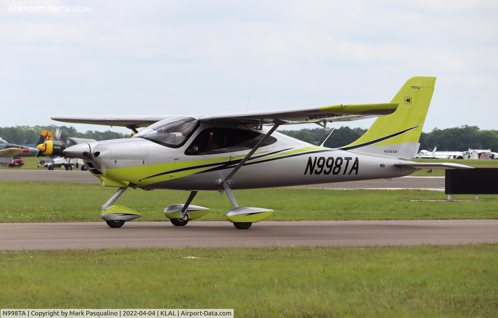N998TA, 2022 Tecnam P2008 C/N 198, Tecnam P2008