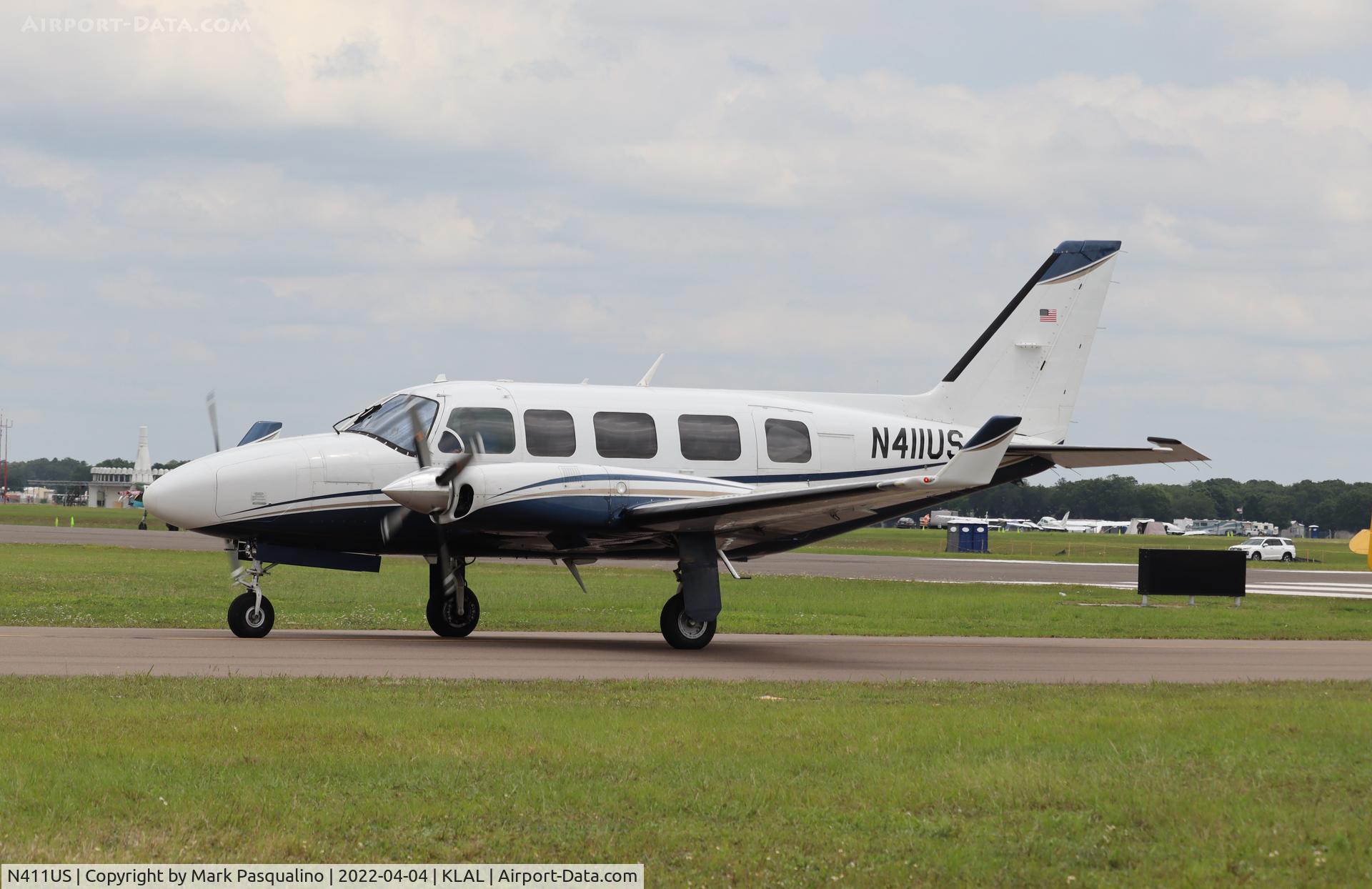 N411US, 1981 Piper PA-31-350 Chieftain C/N 31-8152073, Piper PA-31-350