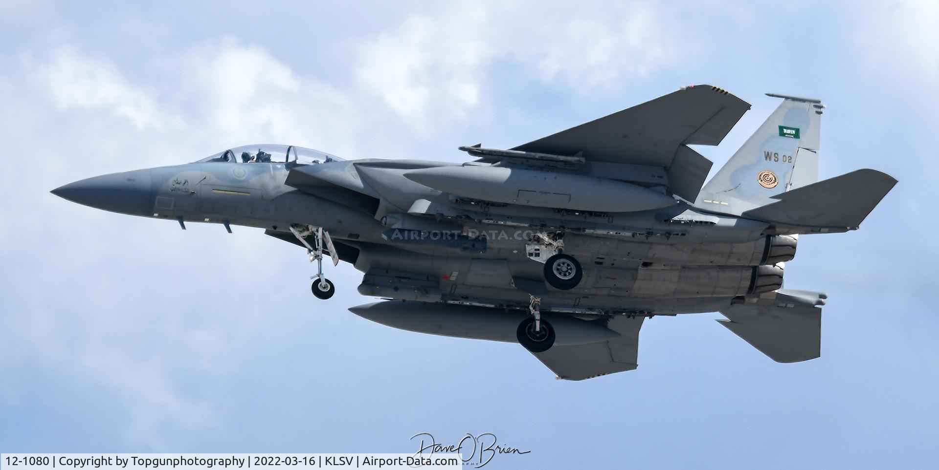 12-1080, 2013 Boeing F-15SA Eagle C/N WS02, IRON43 on short final