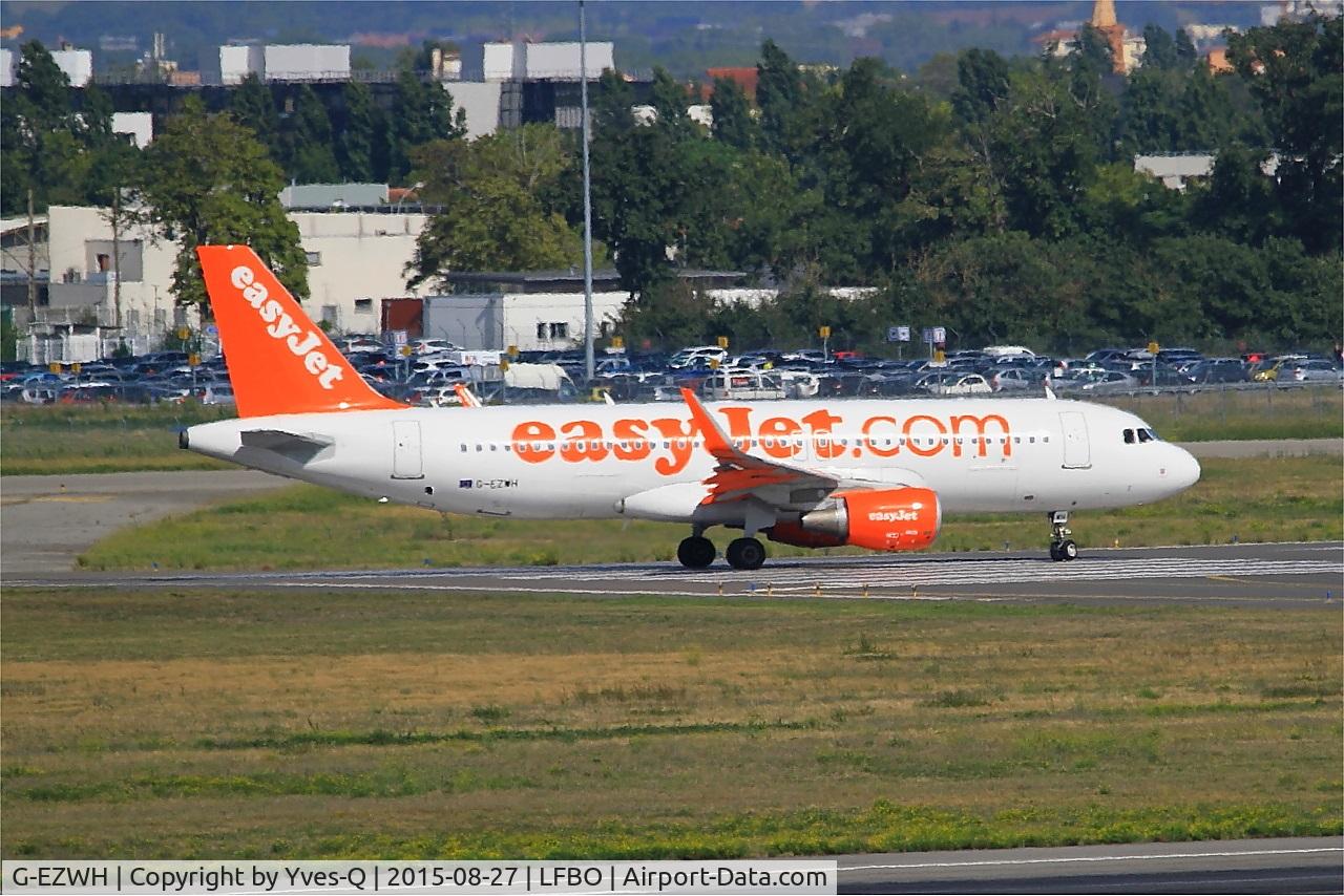 G-EZWH, 2013 Airbus A320-214 C/N 5542, Airbus A320-214, Lining up rwy 14L, Toulouse-Blagnac airport (LFBO-TLS)