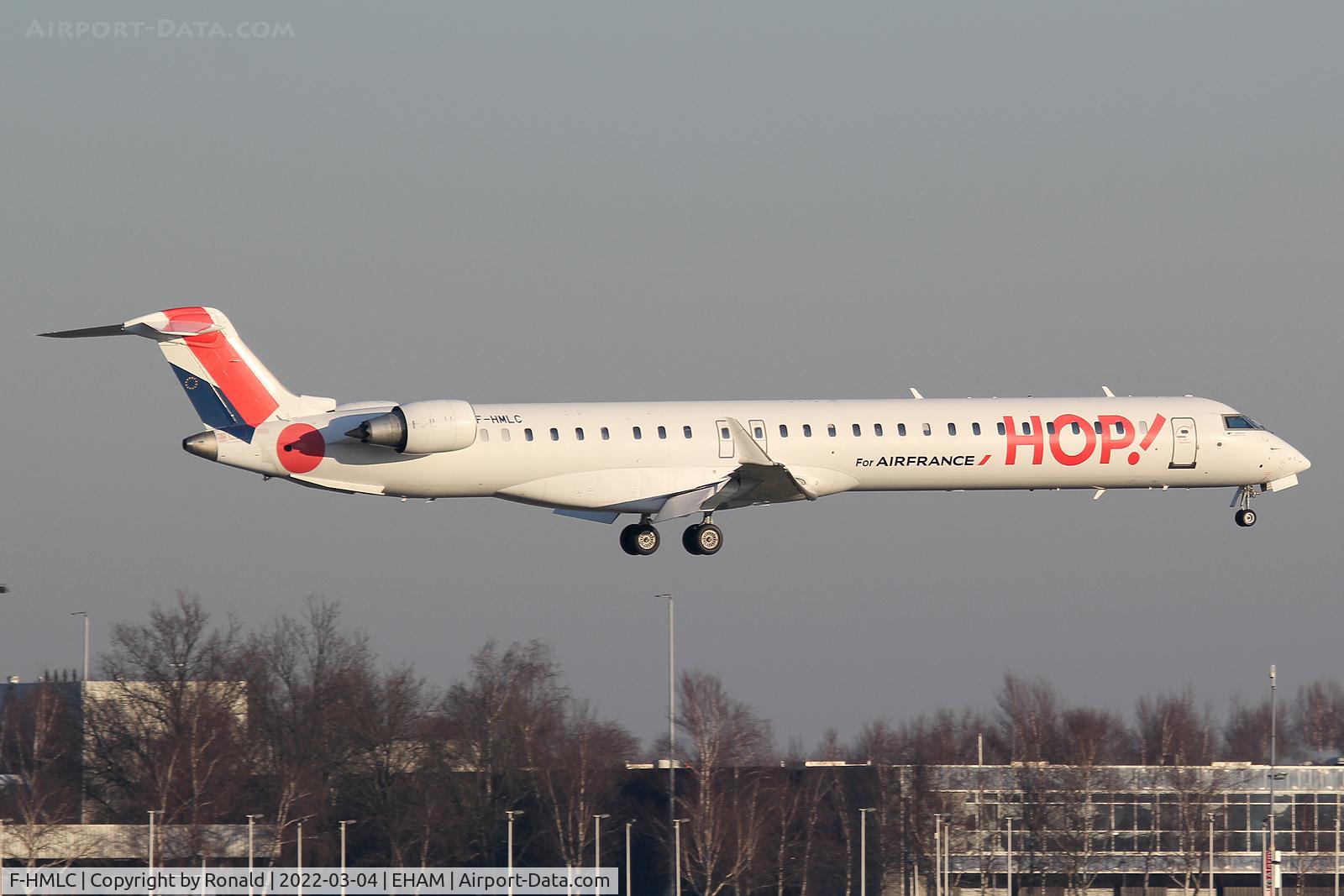 F-HMLC, 2010 Bombardier CRJ-1000EL NG (CL-600-2E25) C/N 19006, at spl