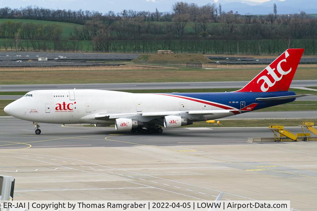ER-JAI, 1996 Boeing 747-412/BDSF C/N 26562, Aerotrans Cargo Boeing 747-412(BDSF)