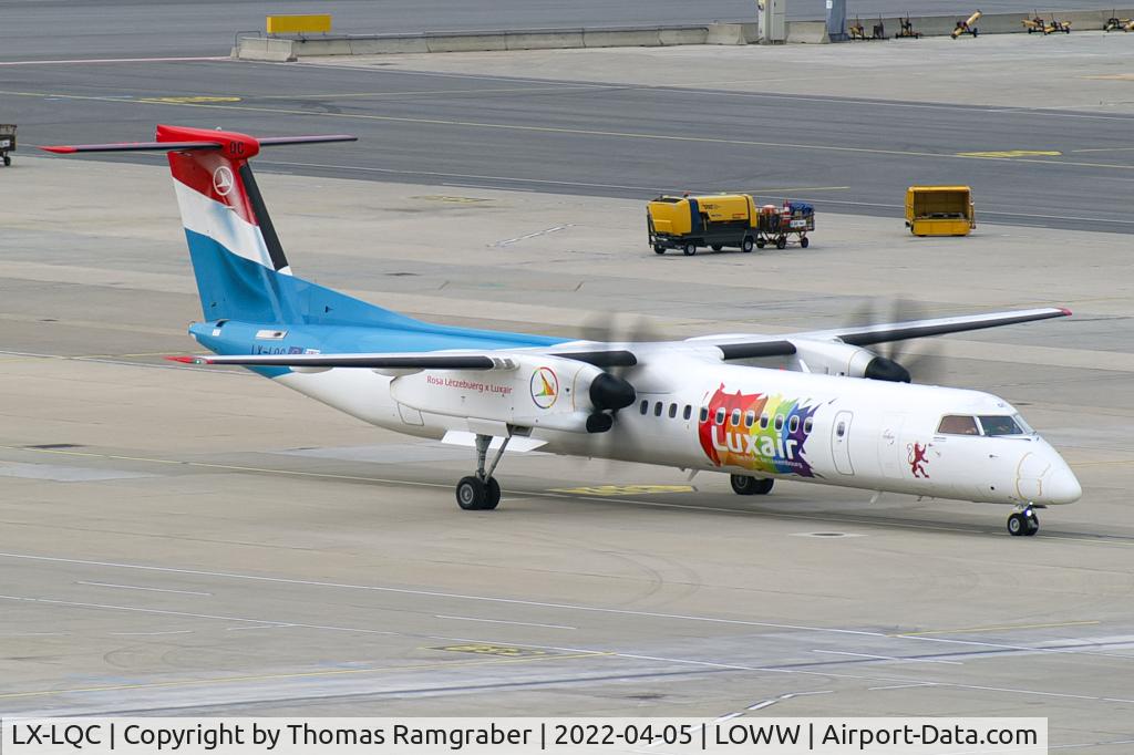 LX-LQC, 2015 De Havilland Canada DHC-8-400Q Dash 8 C/N 4513, Luxair De Havilland Canada Dash 8-402Q 