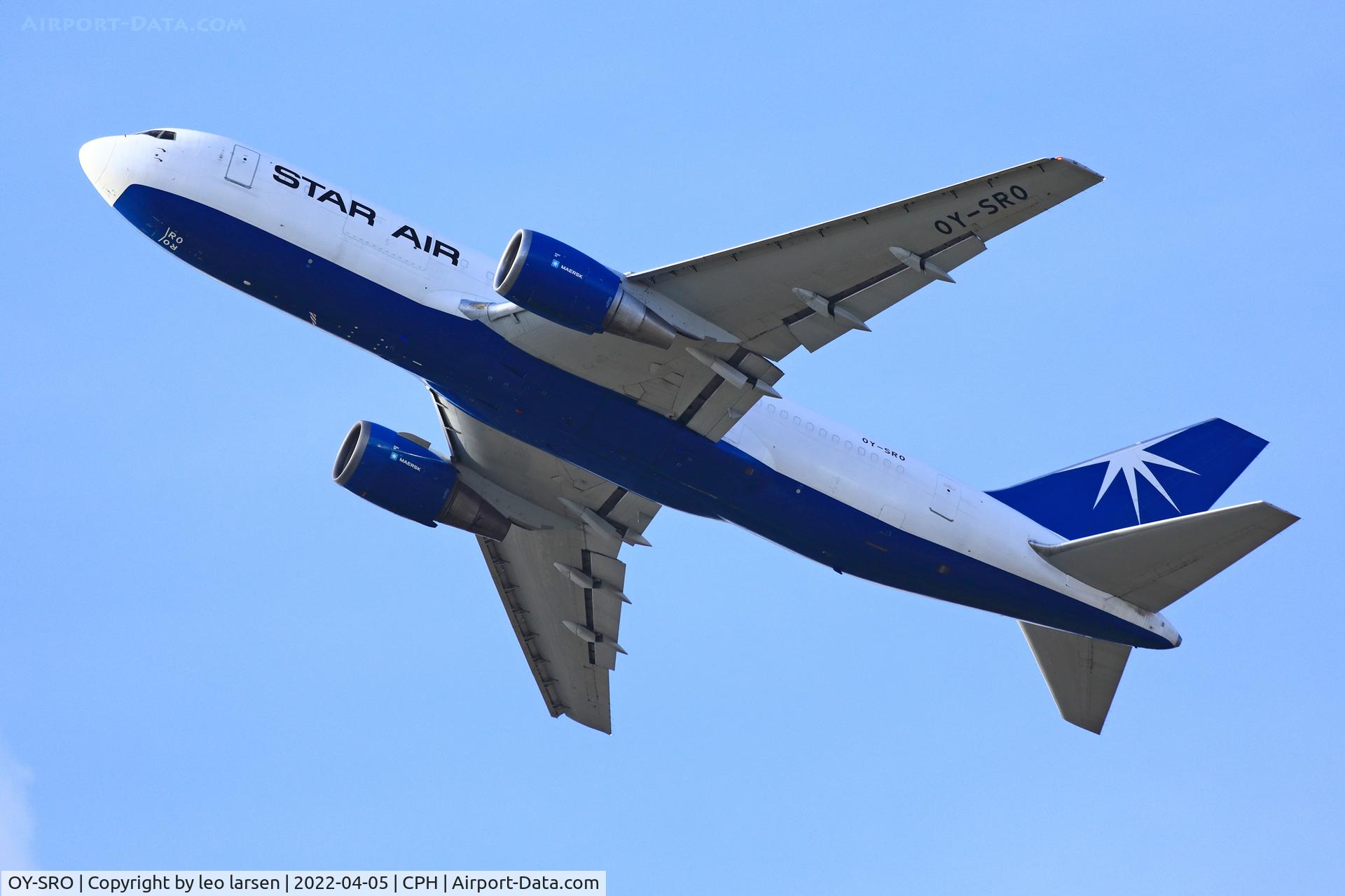 OY-SRO, 1994 Boeing 767-25E(BDSF) C/N 27194, Copenhagen 5.4.2022