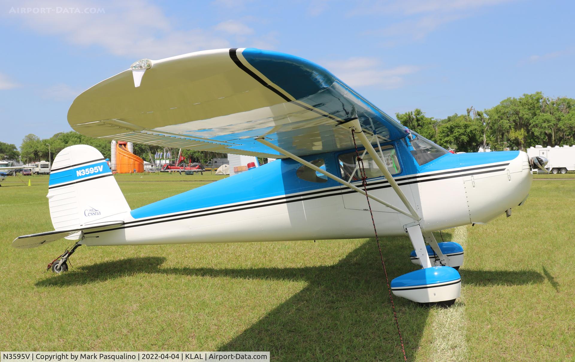 N3595V, 1948 Cessna 140 C/N 14863, Cessna 140