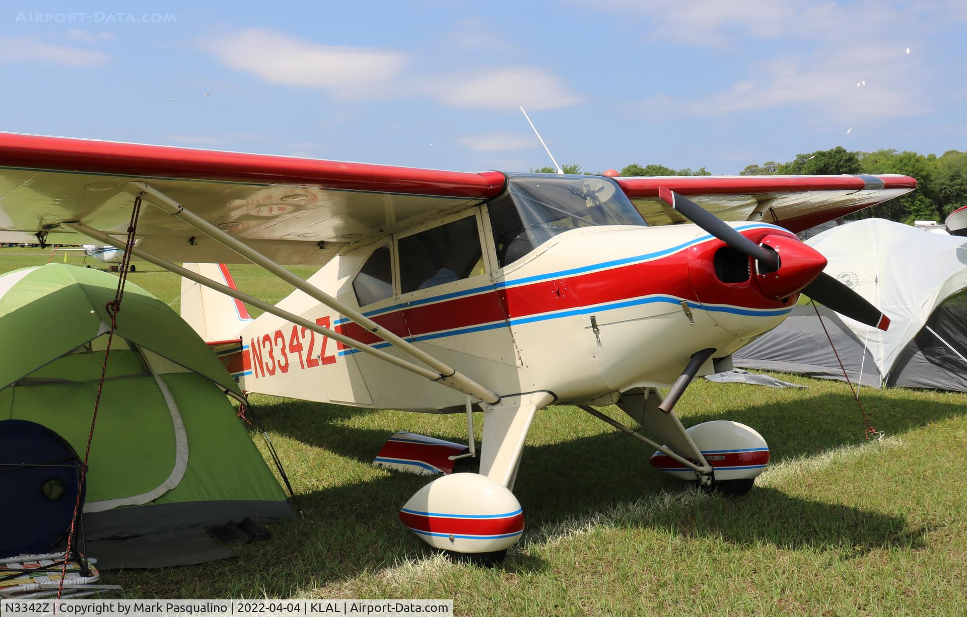 N3342Z, 1960 Piper PA-22-150 Tri-Pacer C/N 22-7282, Piper PA-22-150