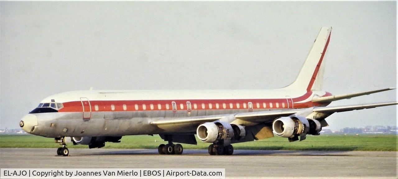 EL-AJO, 1964 Douglas DC-8-55(F) C/N 45683, Slide scan