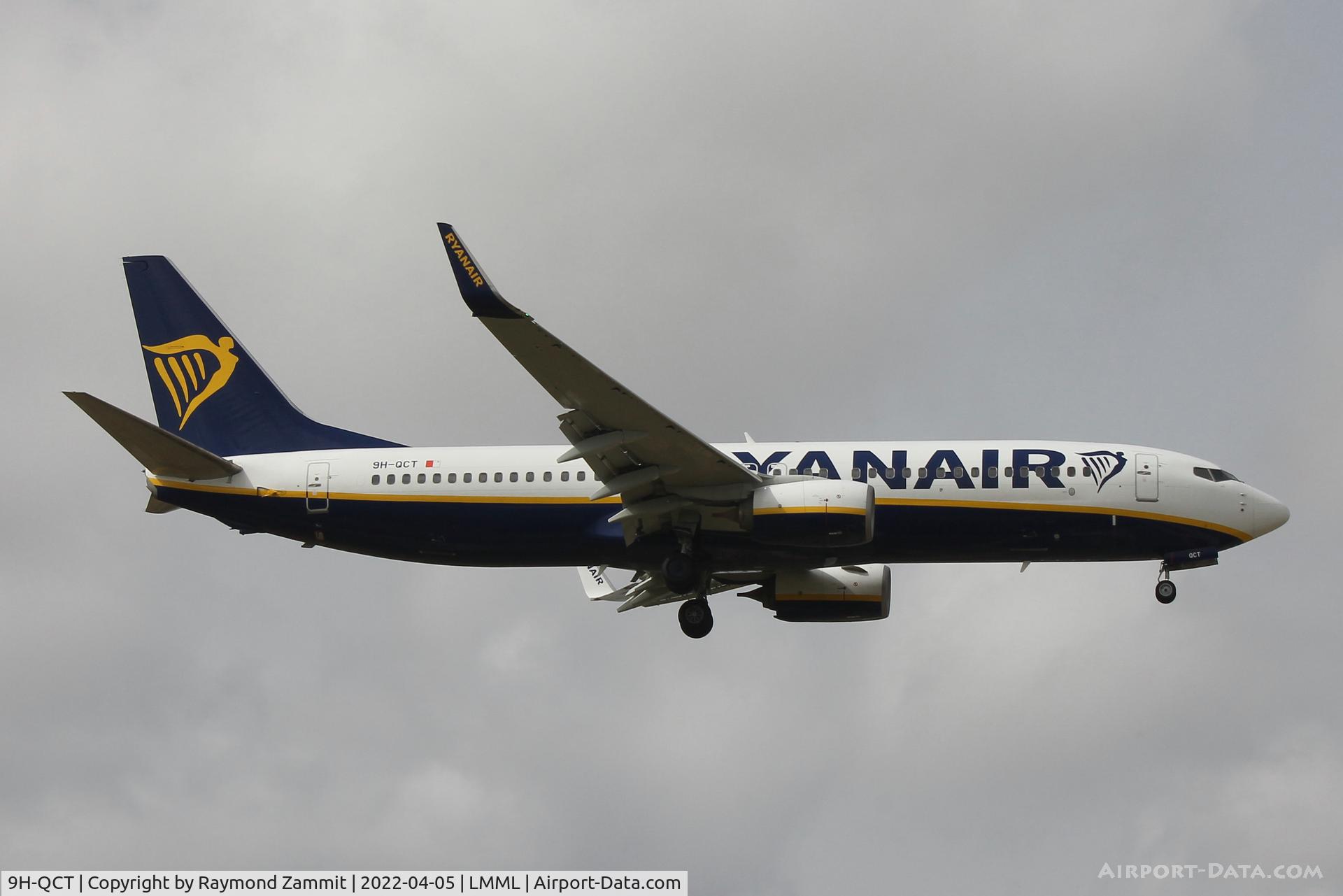 9H-QCT, 2016 Boeing 737-8AS C/N 44742, B737-800 9H-QCT Malta Air