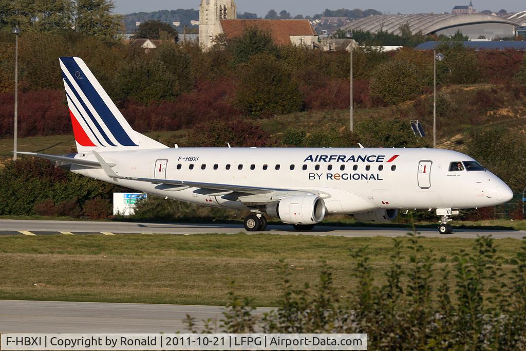 F-HBXI, 2010 Embraer 170ST (ERJ-170-100ST) C/N 17000310, at cdg