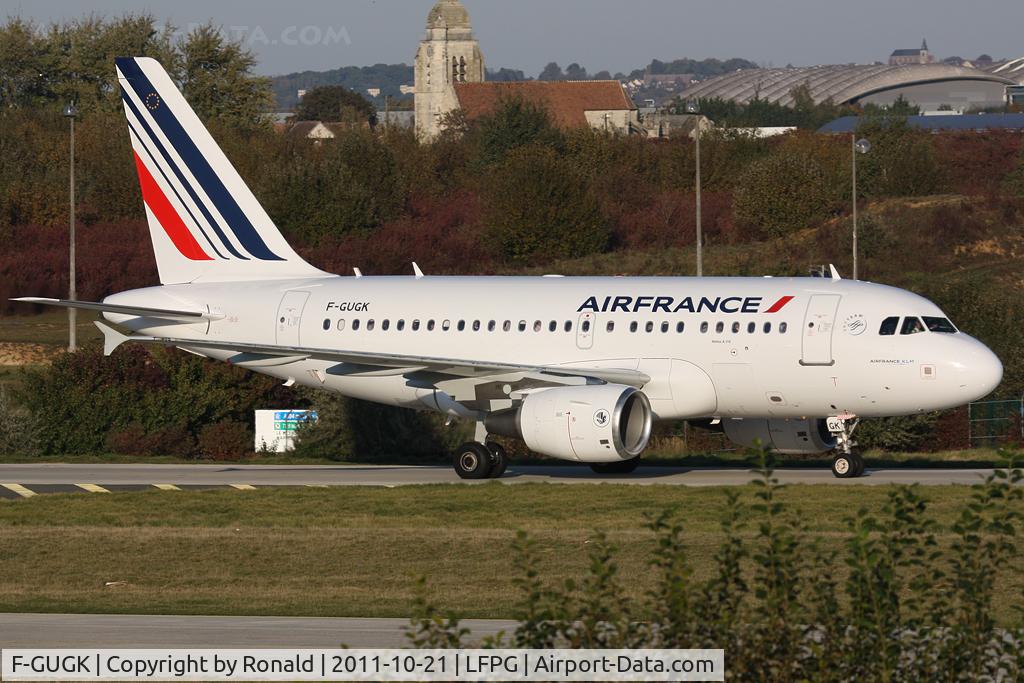 F-GUGK, 2005 Airbus A318-111 C/N 2601, at cdg