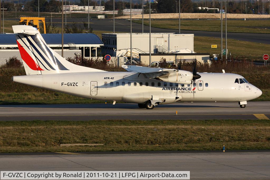 F-GVZC, 1996 ATR 42-500 C/N 516, at cdg