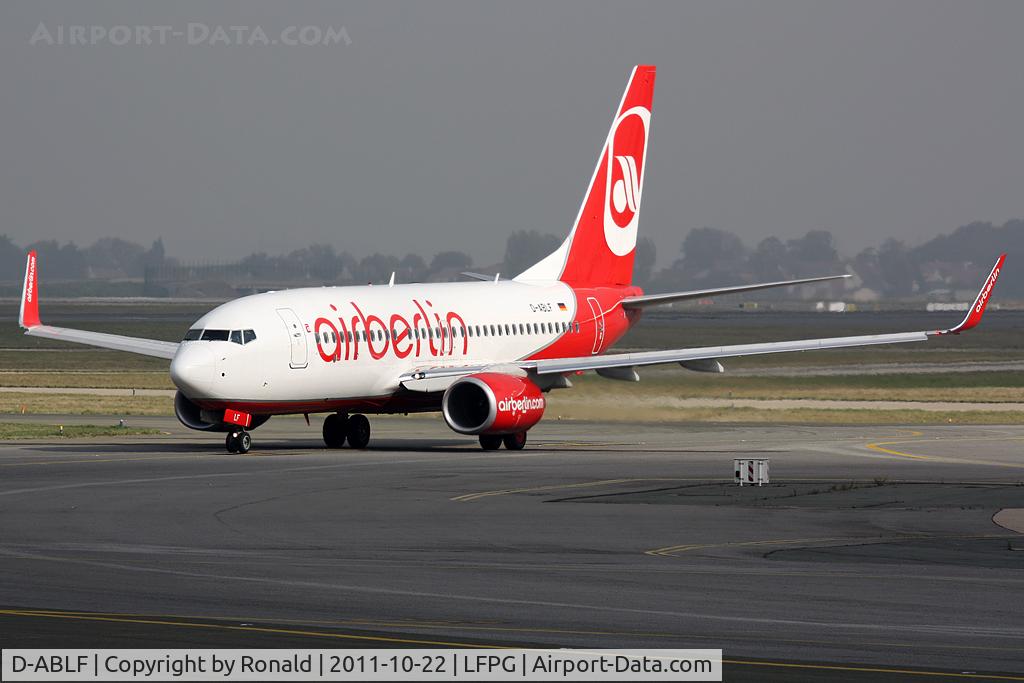 D-ABLF, 2010 Boeing 737-76J C/N 36874, at cdg