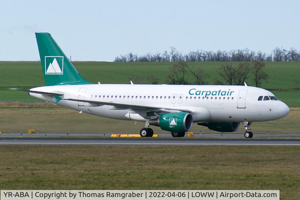 YR-ABA, 2007 Airbus A319-111 C/N 3041, Carpatair Airbus A319
