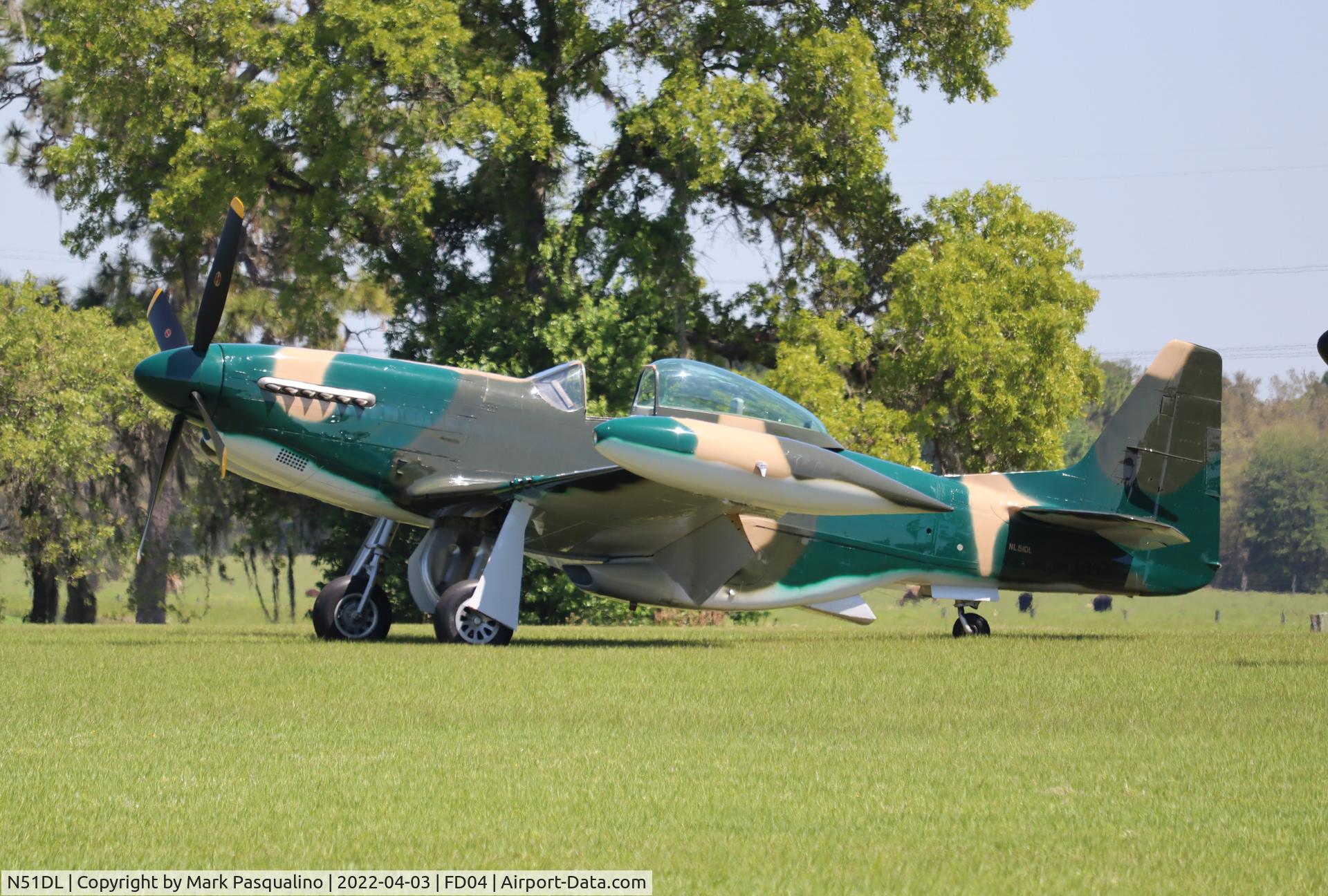N51DL, 1944 North American P-51D Mustang C/N 26890, North American P-51D
