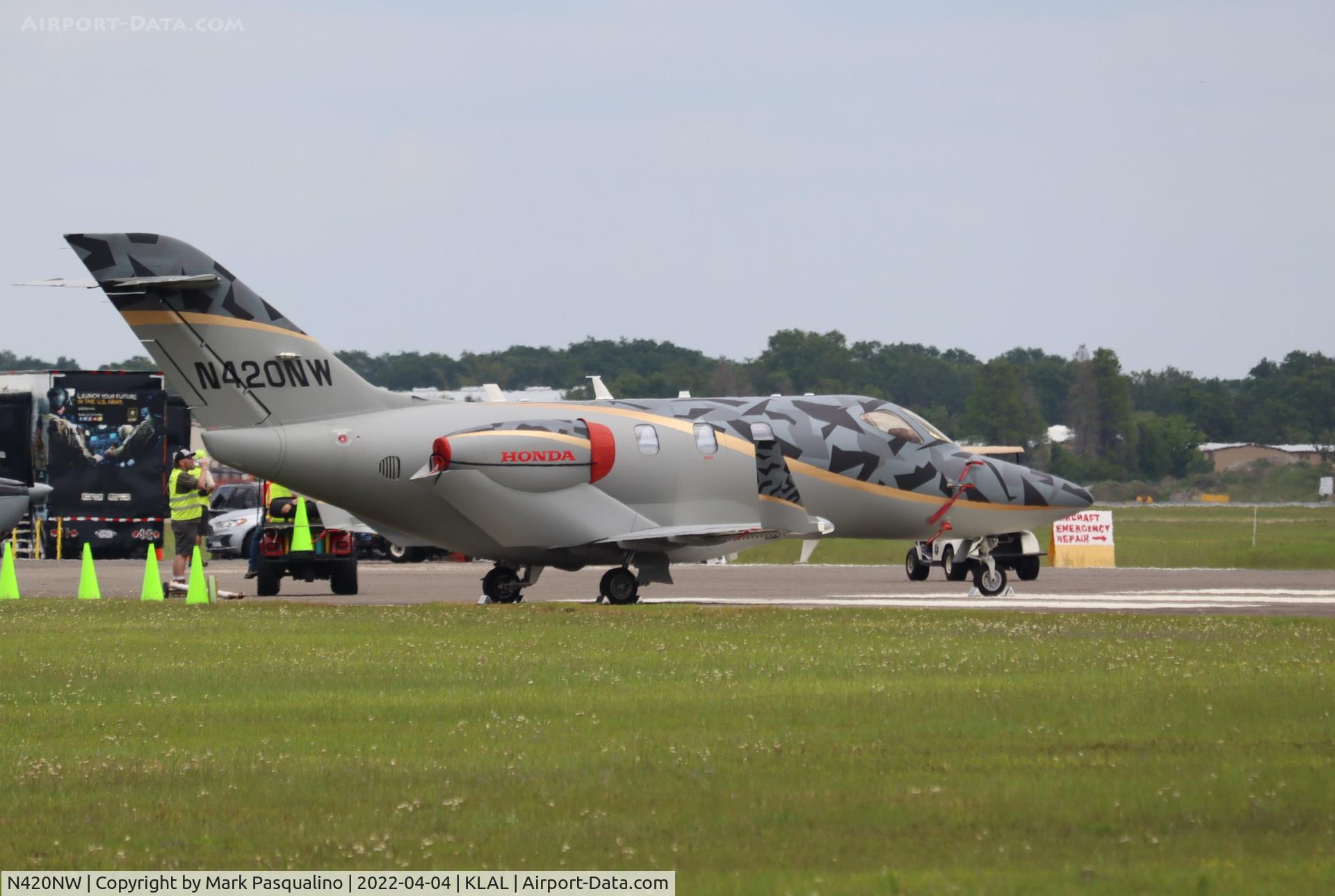 N420NW, 2021 Honda HA-420 Hondajet C/N 42000207, Honda HA-420