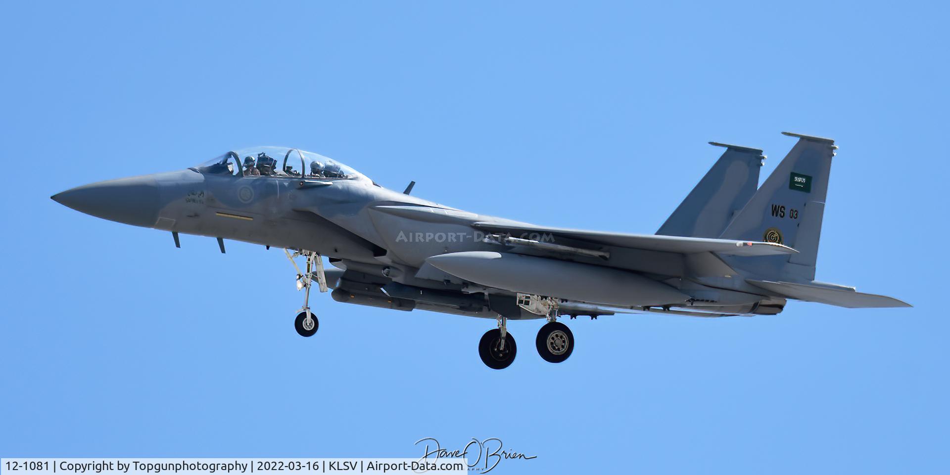 12-1081, 2013 Boeing F-15SA Eagle C/N WS03, IRON42