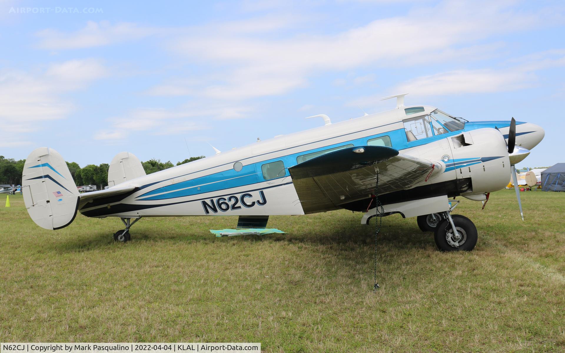 N62CJ, 1962 Beech H-18 C/N BA-633, Beech H-18