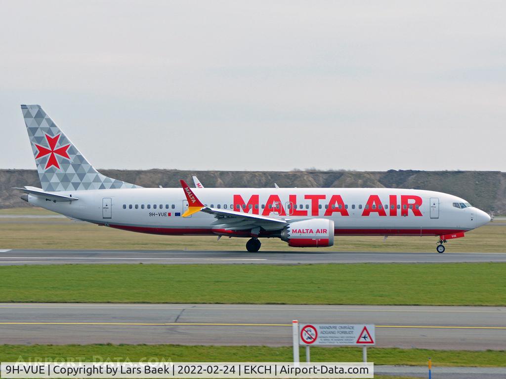 9H-VUE, 2021 Boeing 737-8-200 MAX C/N 65876, Malta Air..