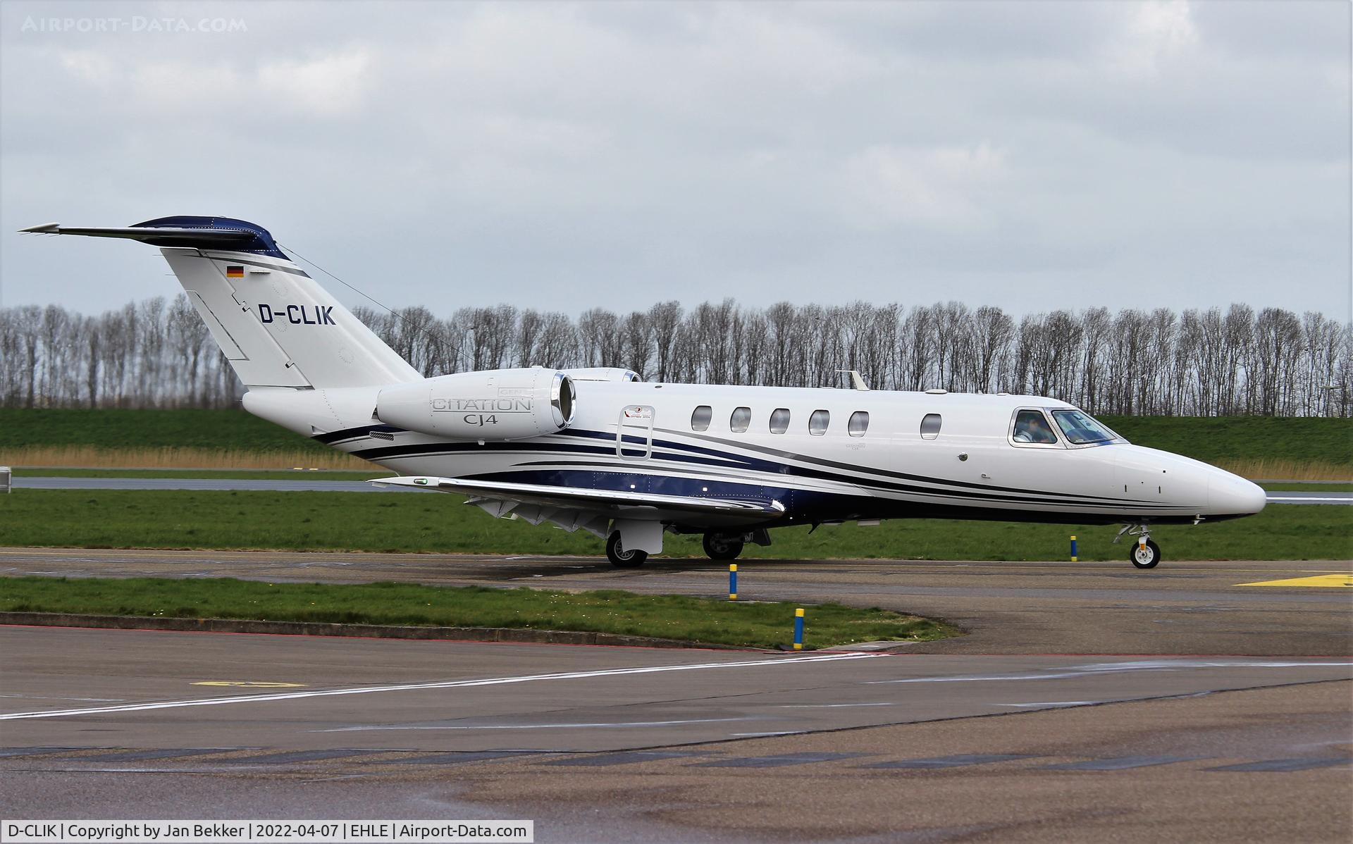 D-CLIK, Cessna 525 Citationjet CJ4 C/N 525C-0355, Lelystad Airport