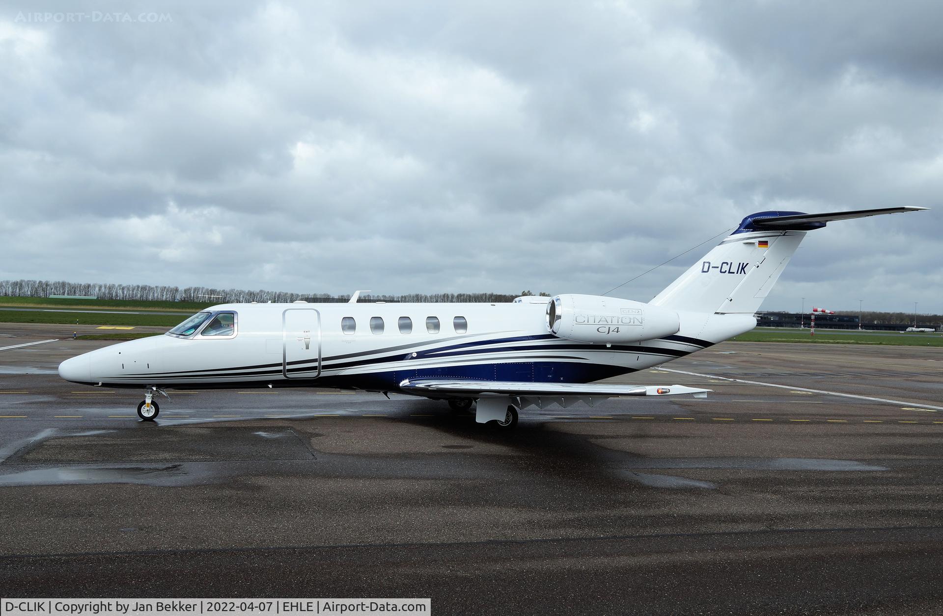 D-CLIK, Cessna 525 Citationjet CJ4 C/N 525C-0355, Lelystad Airport