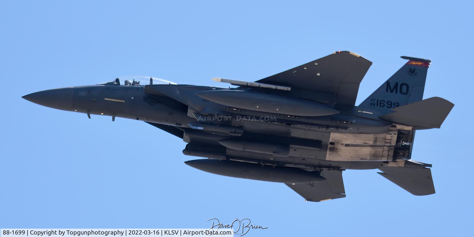 88-1699, 1988 McDonnell Douglas F-15E Strike Eagle C/N 1108/E083, HOSS21