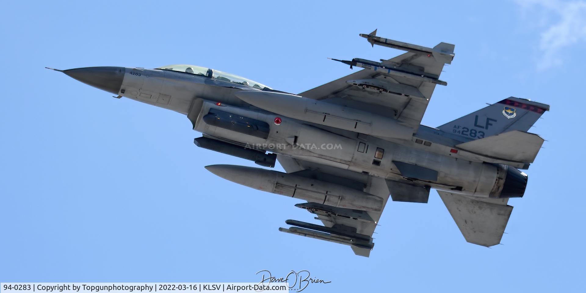 94-0283, 1995 Lockheed Martin F-16D C/N DB-10, 425th FS
