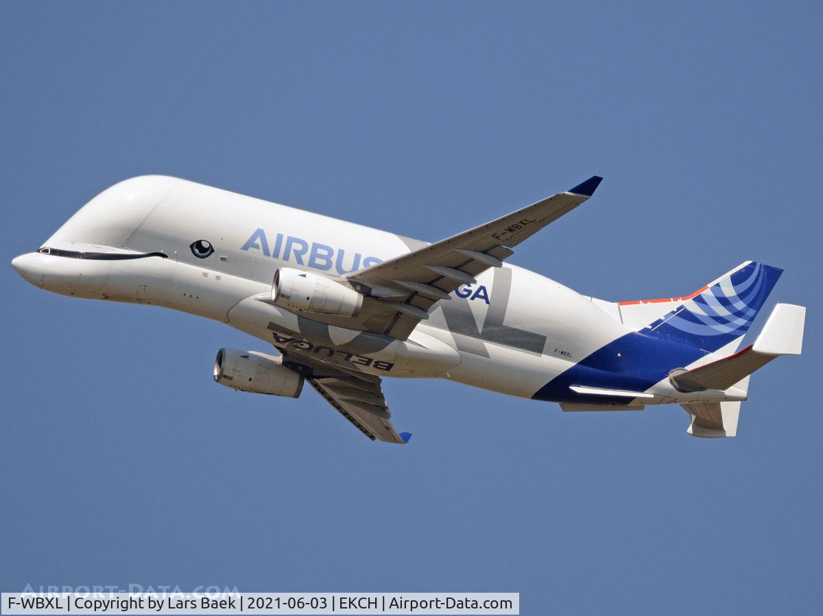 F-WBXL, 2018 Airbus A330-743L Beluga XL C/N 1824, On visit to Copenhagen