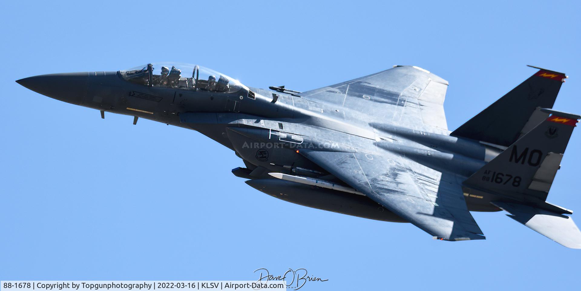 88-1678, 1988 McDonnell Douglas F-15E Strike Eagle C/N 1087/E062, STRIKE42