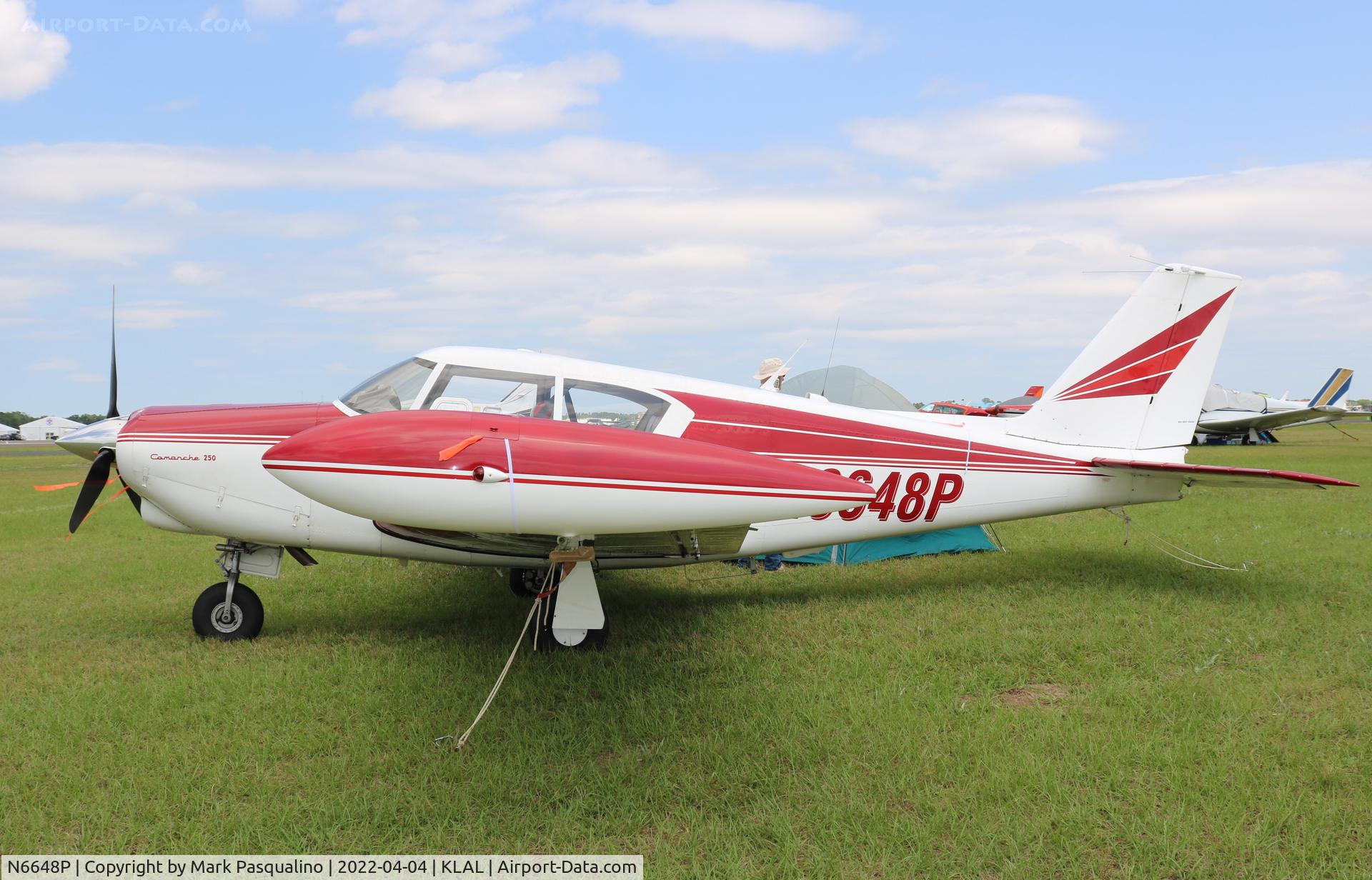 N6648P, 1960 Piper PA-24-250 Comanche C/N 24-1770, Piper PA-24-250