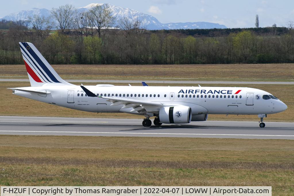 F-HZUF, 2021 Airbus A220-300 C/N 55149, Air France Airbus A220-300