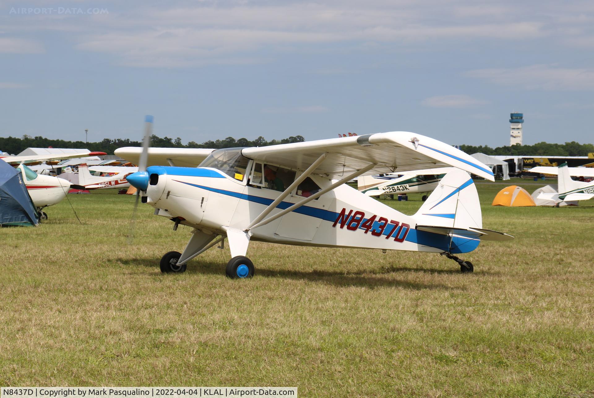 N8437D, 1957 Piper PA-22-150 C/N 22-5692, Piper PA-22-150